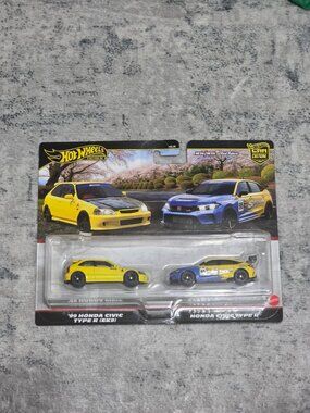 Mattel Hot Wheels Premium Car Culture Honda Civic Type R Pack